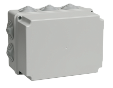 Коробка клеммная 190х140х120 белая IP55 КМ41246 | код UKO10-190-140-120-K41-55 | IEK